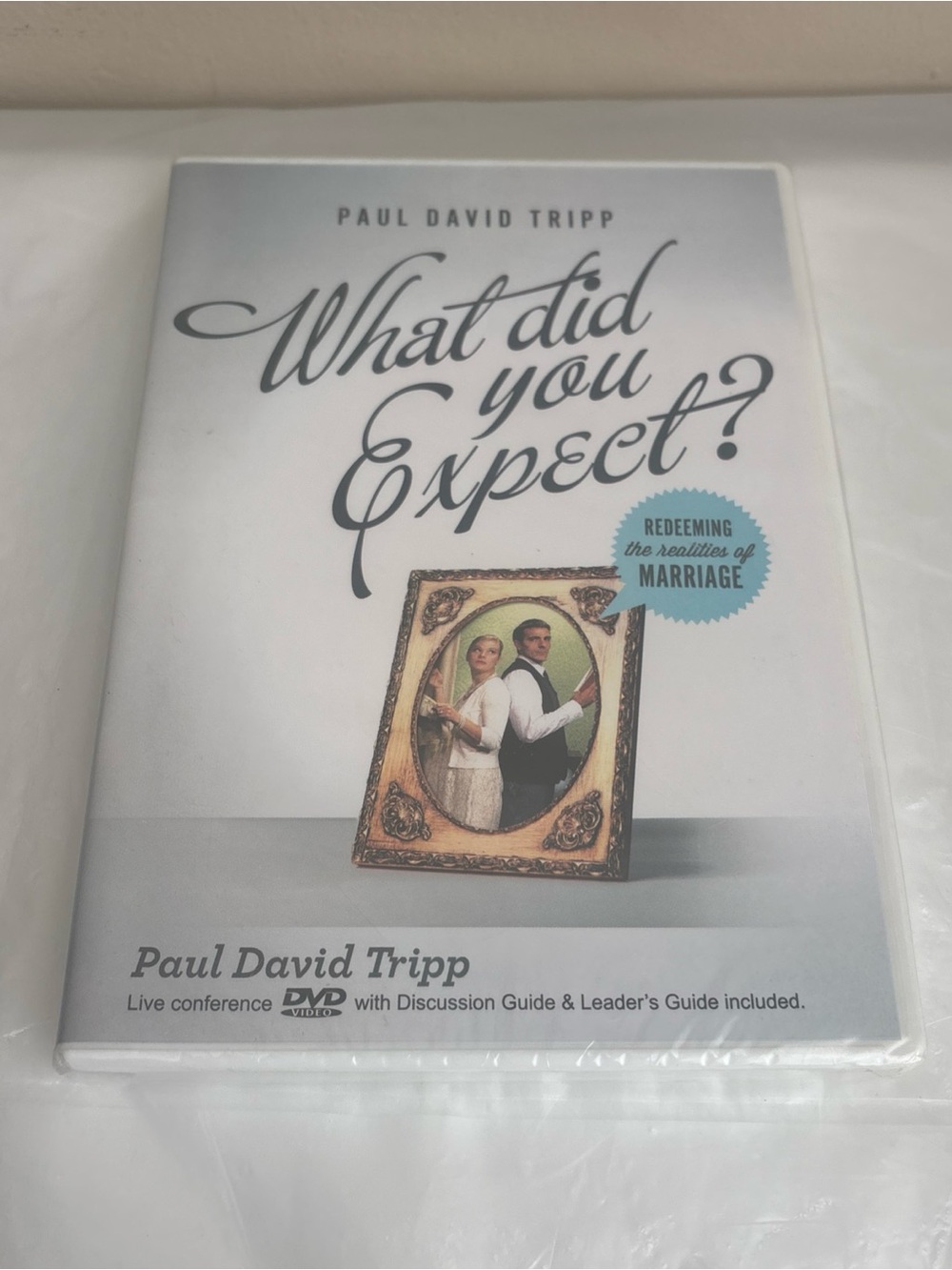 What Did You Expect Redeeming the Realities of Mariage by Tripp 3-DVDs 1-CD new